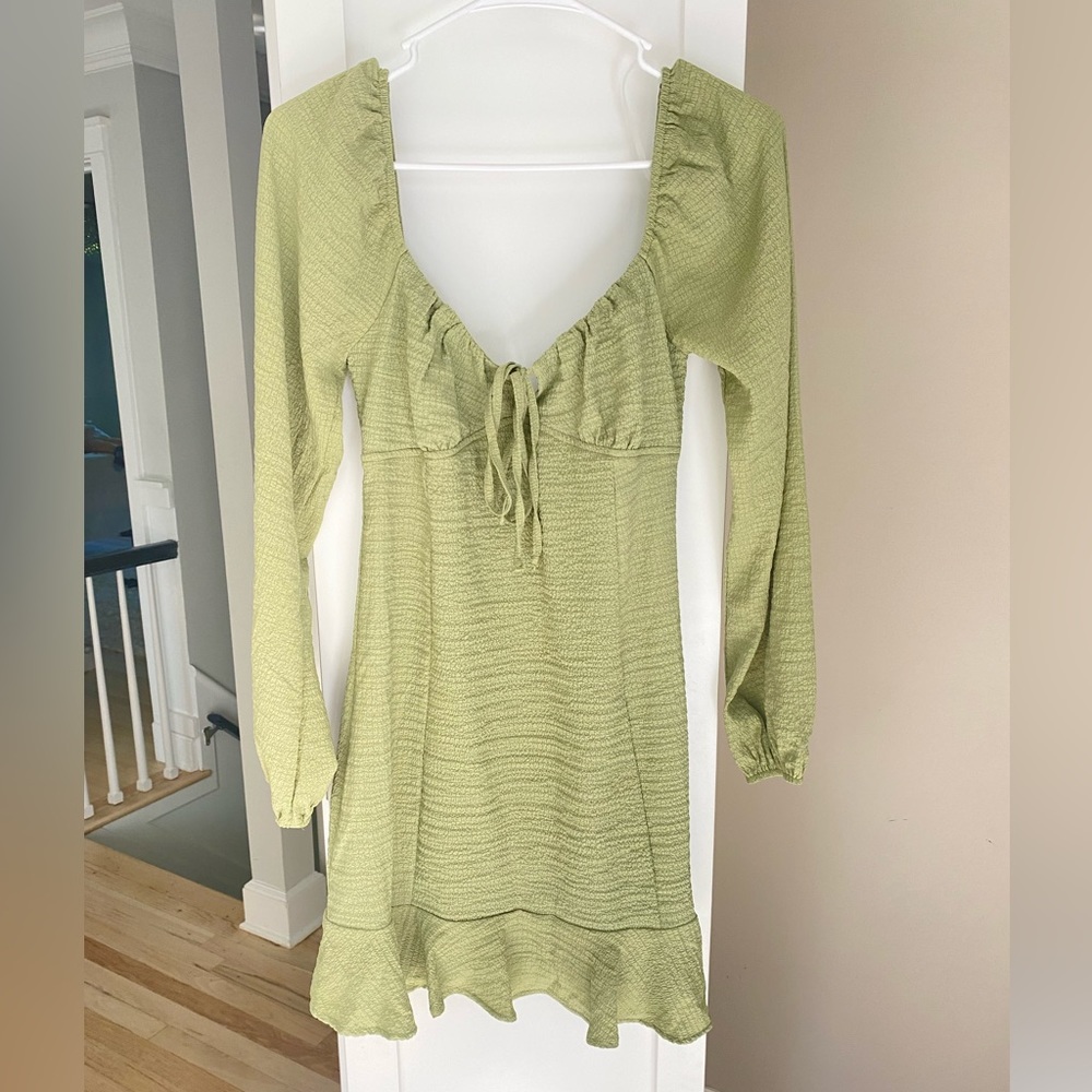 Francesca’s Green Dress